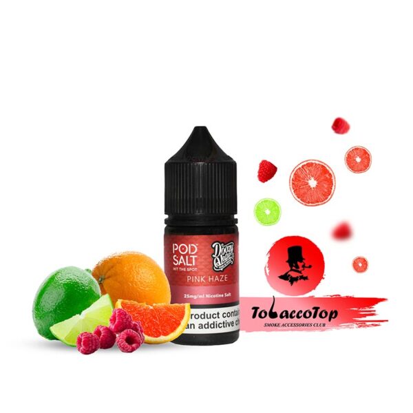 سالت پاد سالت پرتقال خونی لیمو تمشک | POD SALT Pink Haze